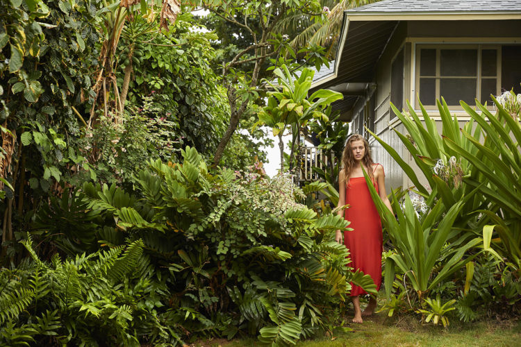 Waimoku Dress in Paprika